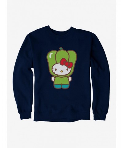 Hello Kitty Five A Day Bell Pepper Sweatshirt $13.58 Sweatshirts