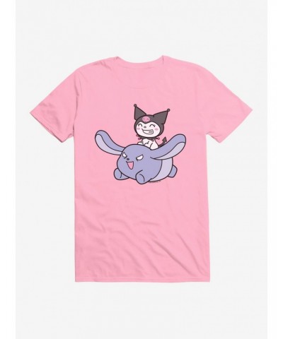 Kuromi Happy Baku Flying T-Shirt $8.60 T-Shirts