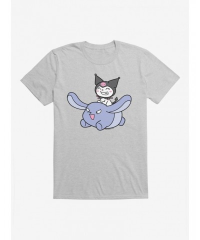 Kuromi Happy Baku Flying T-Shirt $8.60 T-Shirts