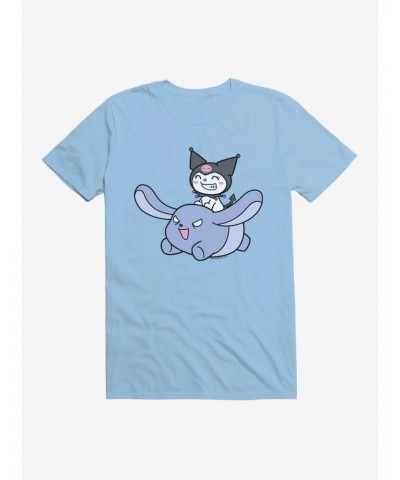 Kuromi Happy Baku Flying T-Shirt $8.60 T-Shirts