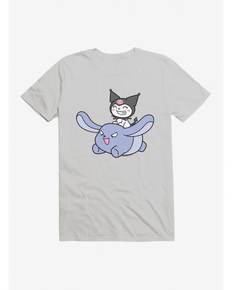 Kuromi Happy Baku Flying T-Shirt $8.60 T-Shirts