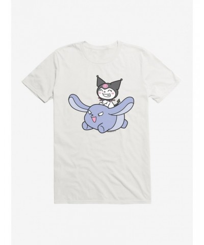 Kuromi Happy Baku Flying T-Shirt $8.60 T-Shirts