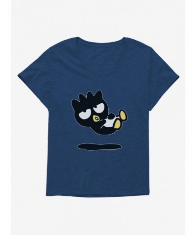 Badtz Maru Laying Floating Girls T-Shirt Plus Size $11.33 T-Shirts