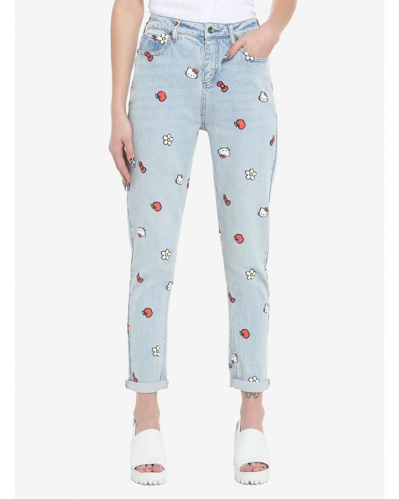 Hello Kitty Icons Mom Jeans $19.76 Jeans