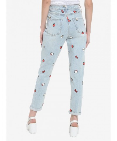 Hello Kitty Icons Mom Jeans $19.76 Jeans