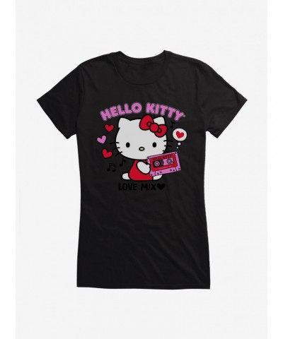 Hello Kitty Valentine's Day Love Mix Girls T-Shirt $7.57 T-Shirts