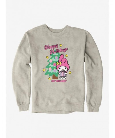 My Melody Happy Holidays Christmas Tree Sweatshirt $9.74 Sweatshirts