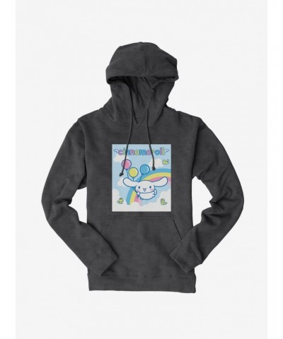 Cinnamoroll Balloons And Rainbow Hoodie $12.21 Hoodies