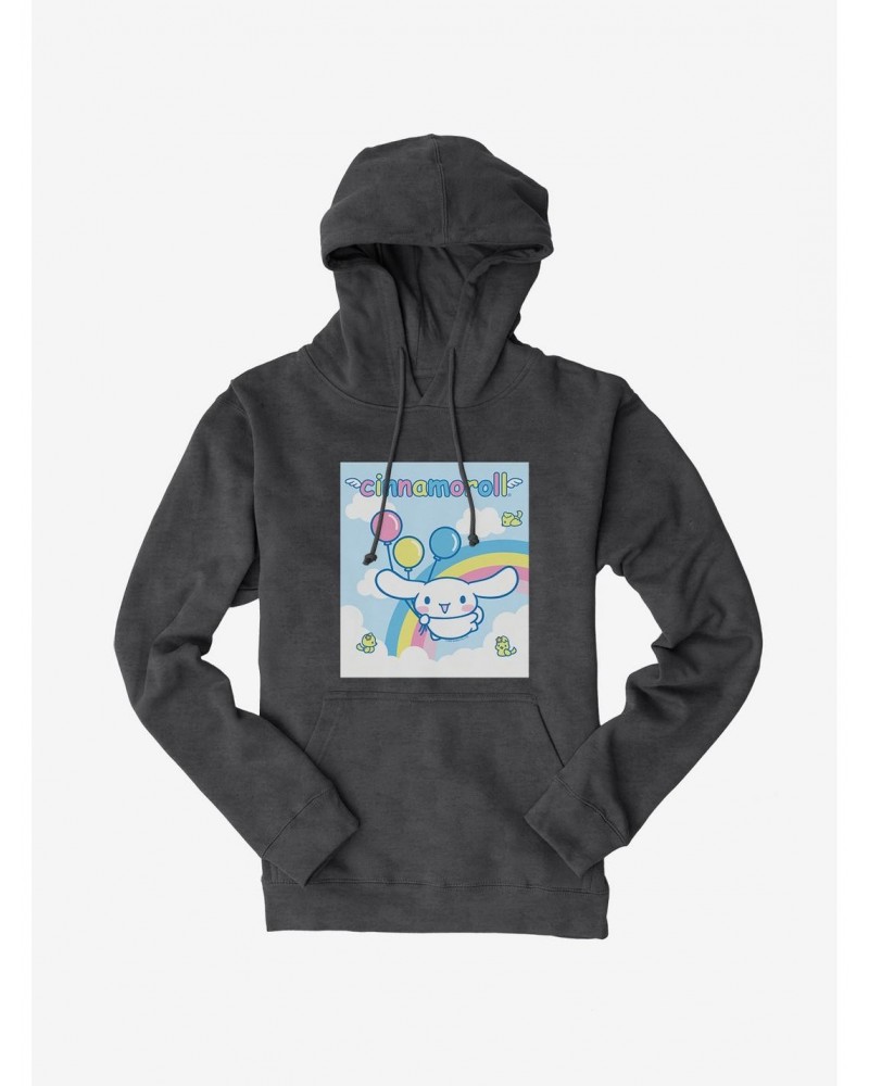 Cinnamoroll Balloons And Rainbow Hoodie $12.21 Hoodies