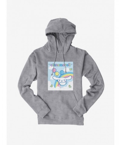 Cinnamoroll Balloons And Rainbow Hoodie $12.21 Hoodies