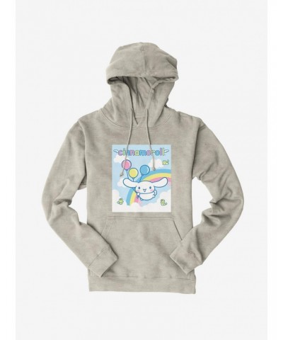 Cinnamoroll Balloons And Rainbow Hoodie $12.21 Hoodies