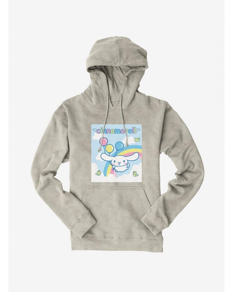 Cinnamoroll Balloons And Rainbow Hoodie $12.21 Hoodies