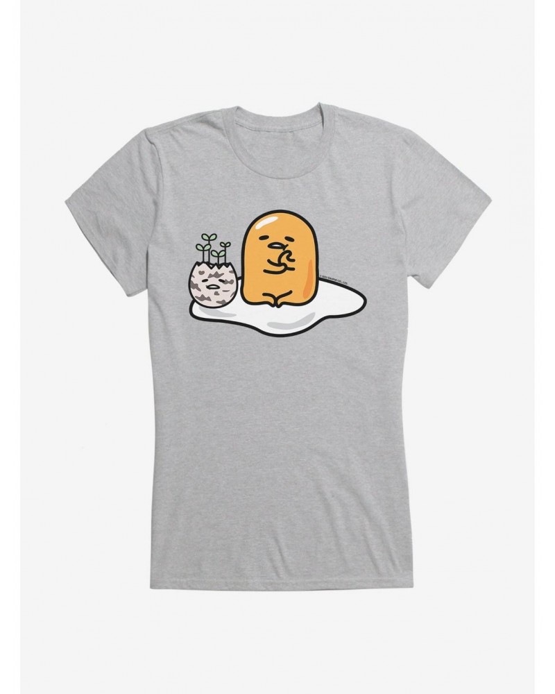 Gudetama Planted Girls T-Shirt $8.57 T-Shirts