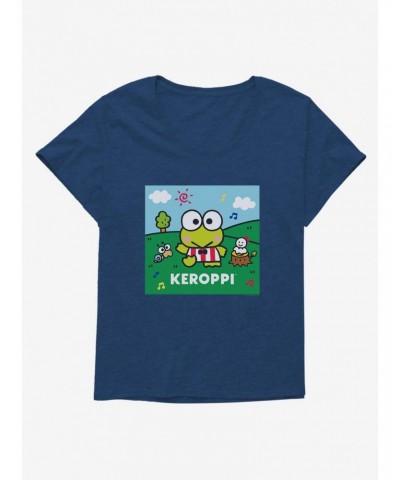 Keroppi Dancing Girls T-Shirt Plus Size $7.89 T-Shirts