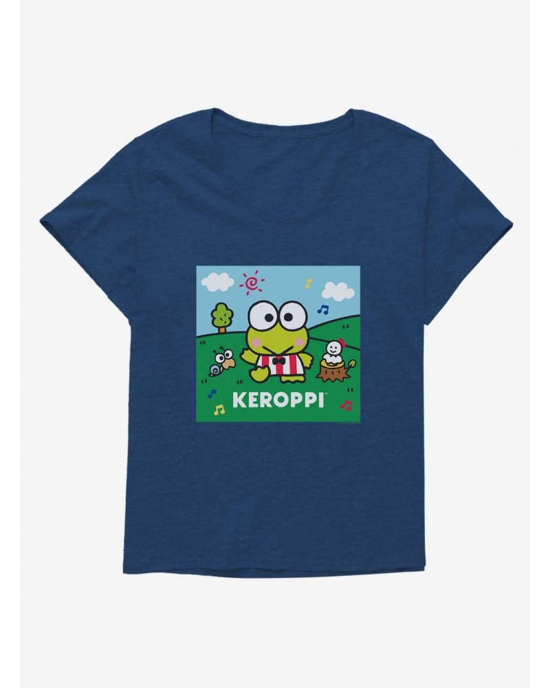 Keroppi Dancing Girls T-Shirt Plus Size $7.89 T-Shirts