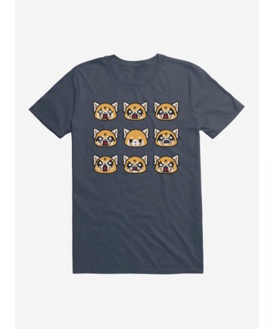 Aggretsuko Metal Emotions T-Shirt $5.74 T-Shirts