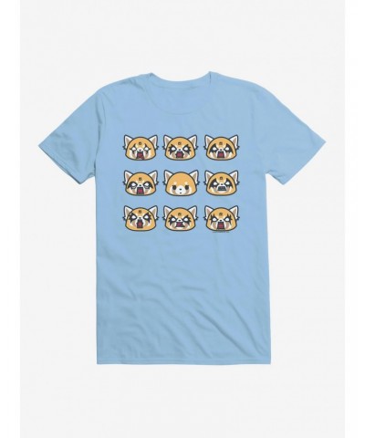 Aggretsuko Metal Emotions T-Shirt $5.74 T-Shirts