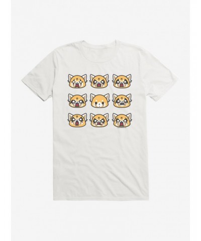 Aggretsuko Metal Emotions T-Shirt $5.74 T-Shirts