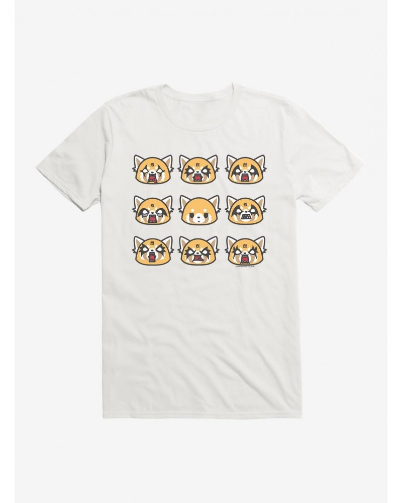 Aggretsuko Metal Emotions T-Shirt $5.74 T-Shirts