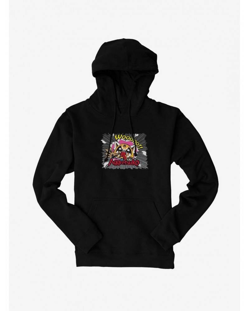 Aggretsuko Dark Breakout Hoodie $13.29 Hoodies