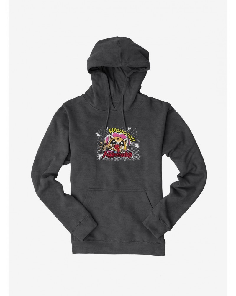 Aggretsuko Dark Breakout Hoodie $13.29 Hoodies