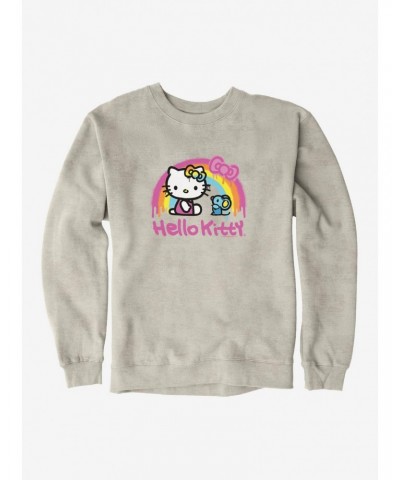 Hello Kitty Rainbow Graffiti Sweatshirt $8.86 Sweatshirts