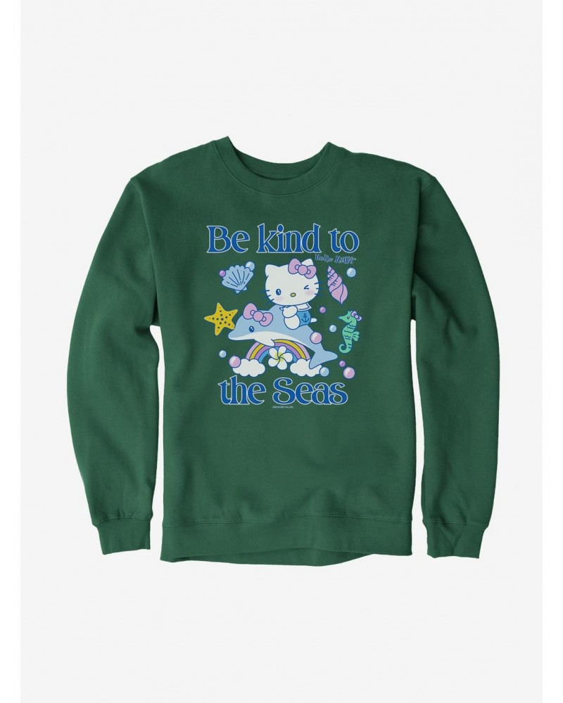 Hello Kitty Be Kind To The Seas Sweatshirt $10.04 Sweatshirts