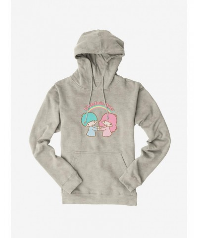 Little Twin Stars Holding Hands Hoodie $16.52 Hoodies