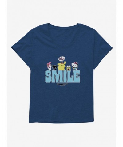 Hello Kitty & Friends Smile Girls T-Shirt Plus Size $11.00 T-Shirts