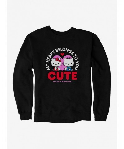 Hello Kitty Valentine's Day Heart Belongs To You Sweatshirt $9.45 Sweatshirts
