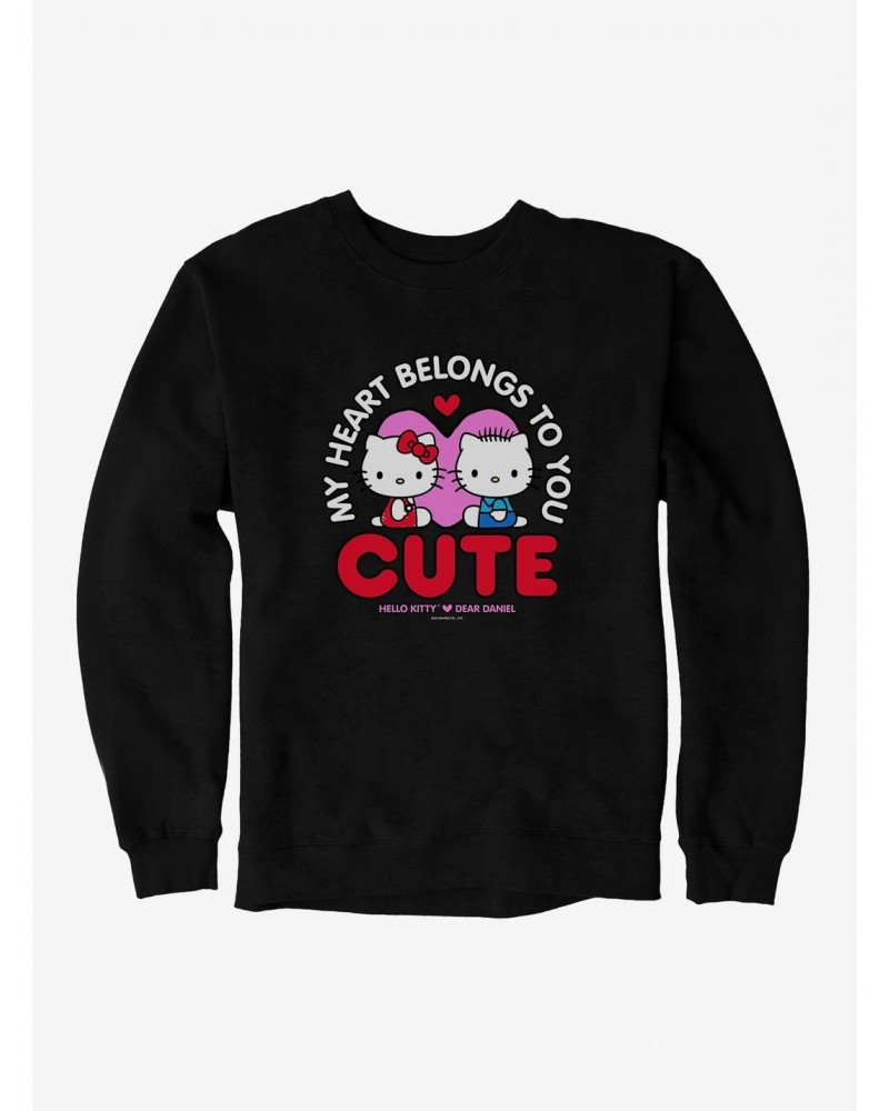 Hello Kitty Valentine's Day Heart Belongs To You Sweatshirt $9.45 Sweatshirts