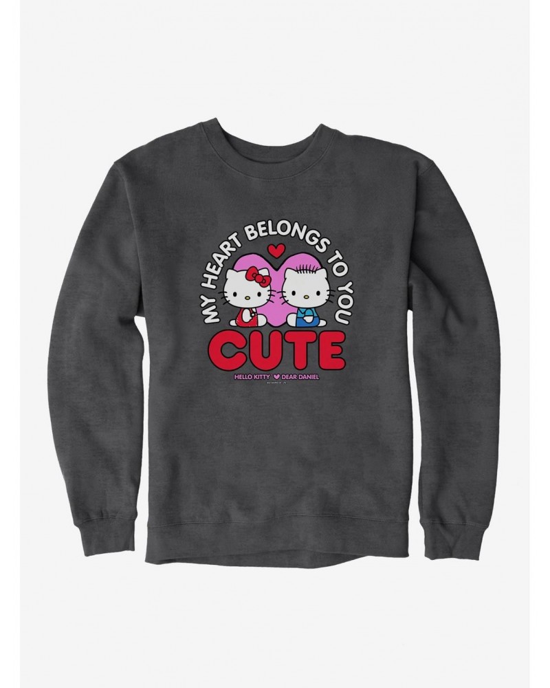 Hello Kitty Valentine's Day Heart Belongs To You Sweatshirt $9.45 Sweatshirts