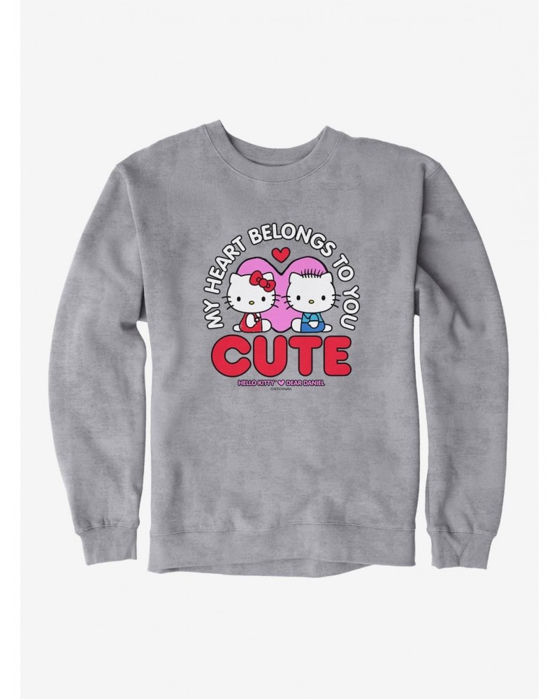 Hello Kitty Valentine's Day Heart Belongs To You Sweatshirt $9.45 Sweatshirts