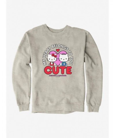 Hello Kitty Valentine's Day Heart Belongs To You Sweatshirt $9.45 Sweatshirts