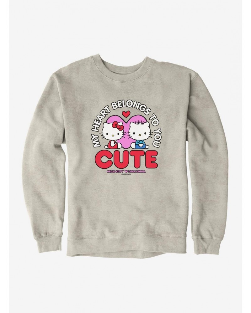 Hello Kitty Valentine's Day Heart Belongs To You Sweatshirt $9.45 Sweatshirts