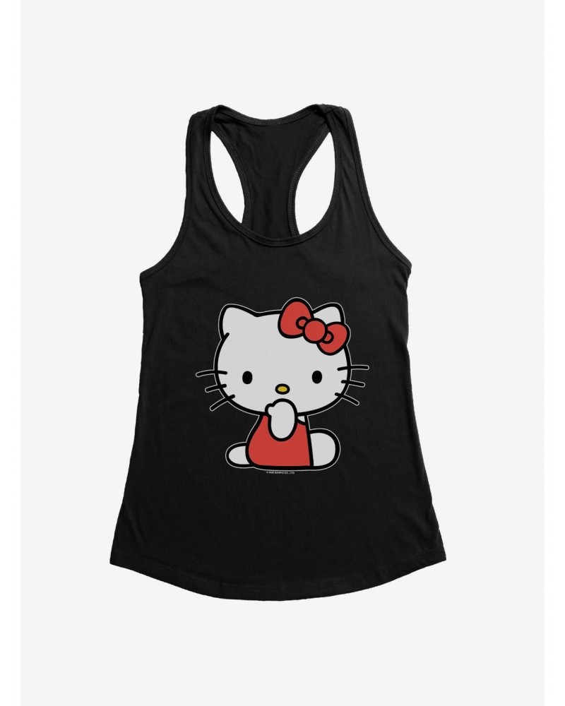 Hello Kitty Sitting Girls Tank $8.17 Tanks