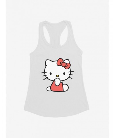 Hello Kitty Sitting Girls Tank $8.17 Tanks