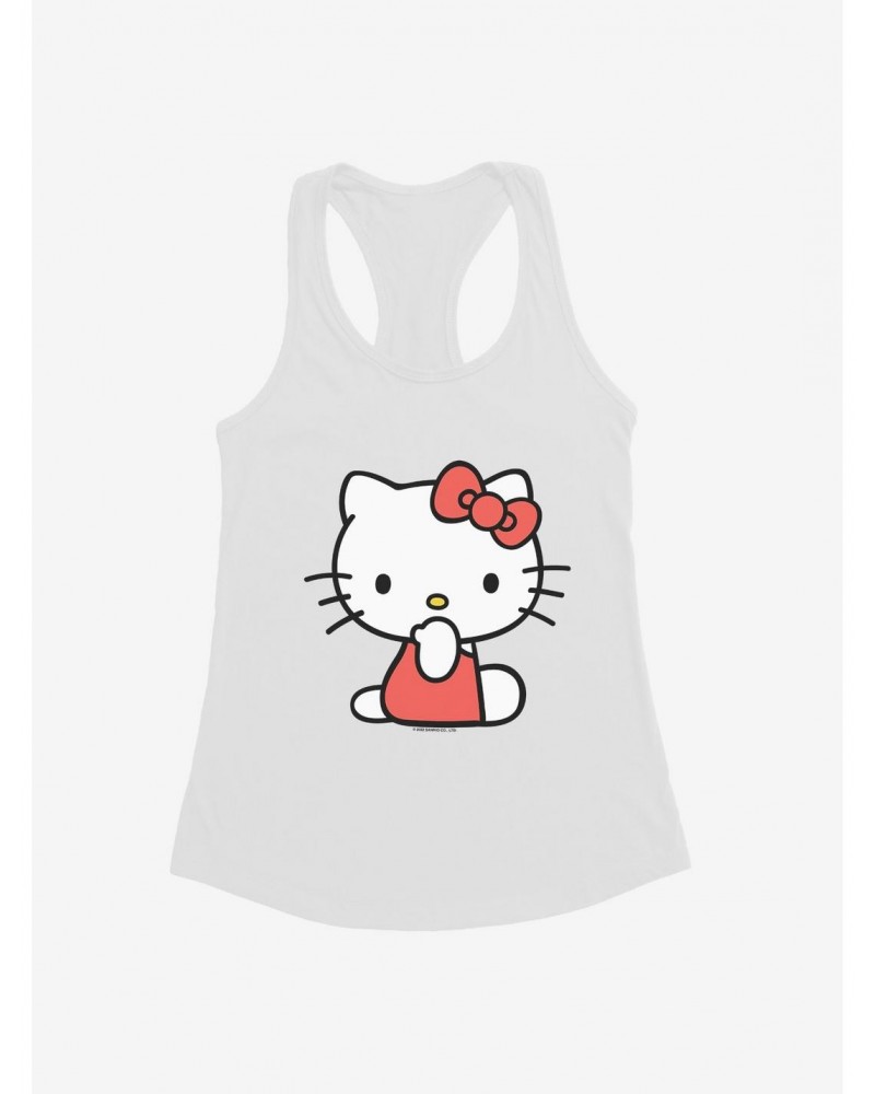 Hello Kitty Sitting Girls Tank $8.17 Tanks