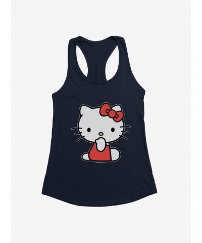 Hello Kitty Sitting Girls Tank $8.17 Tanks