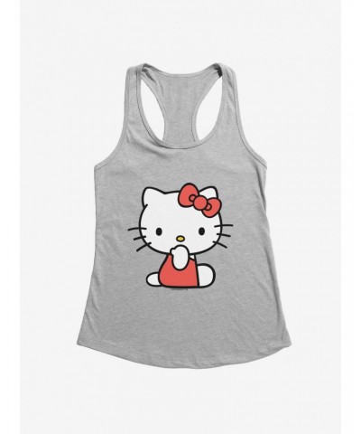 Hello Kitty Sitting Girls Tank $8.17 Tanks