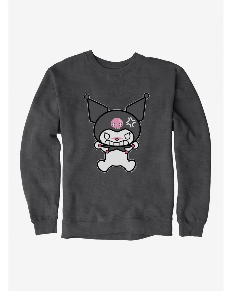 Kuromi Angry Grin Sweatshirt $13.87 Sweatshirts