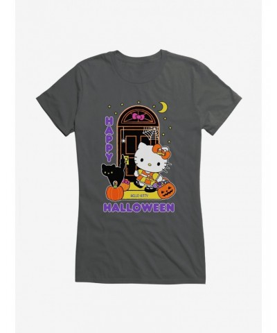 Hello Kitty Trick Or Treating Girls T-Shirt $7.37 T-Shirts
