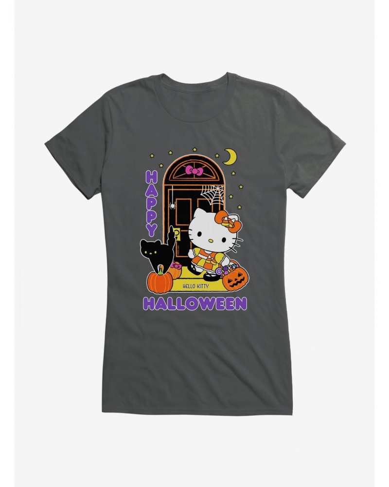 Hello Kitty Trick Or Treating Girls T-Shirt $7.37 T-Shirts