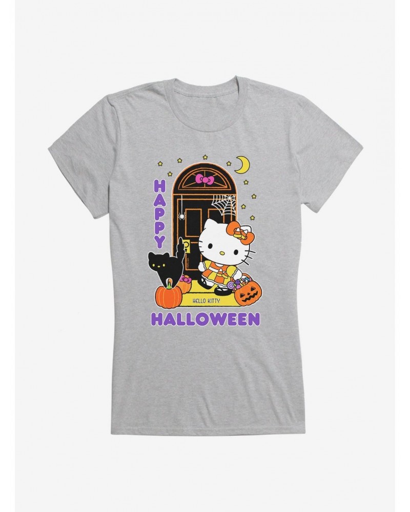 Hello Kitty Trick Or Treating Girls T-Shirt $7.37 T-Shirts