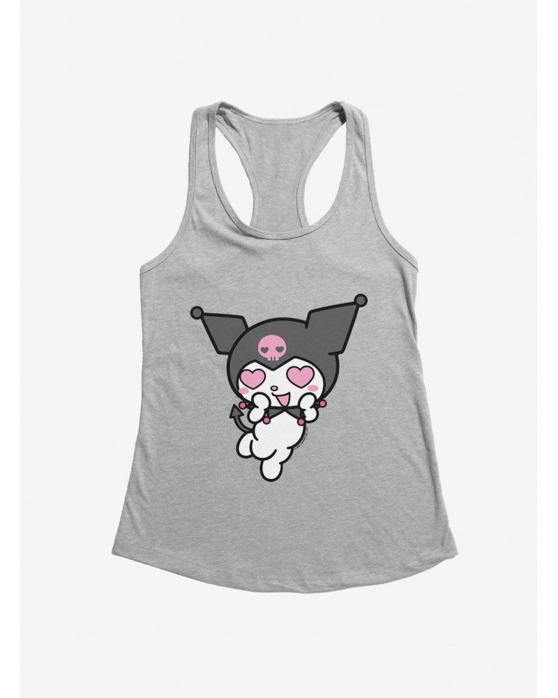 Kuromi Heart Eyes Girls Tank $5.98 Tanks