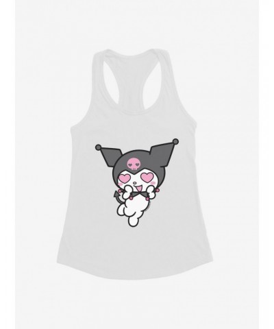 Kuromi Heart Eyes Girls Tank $5.98 Tanks