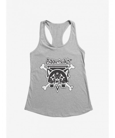 Aggretsuko Metal Crossbones Girls Tank $6.97 Tanks