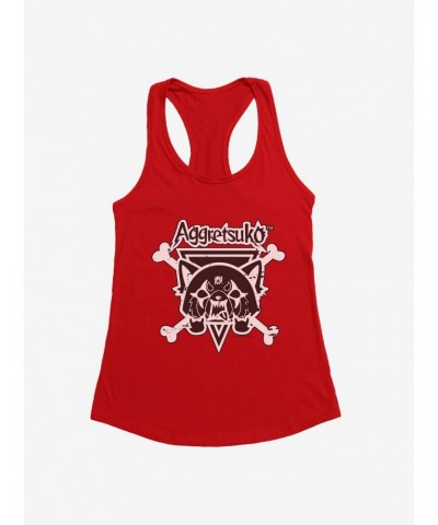 Aggretsuko Metal Crossbones Girls Tank $6.97 Tanks