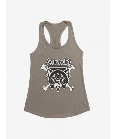 Aggretsuko Metal Crossbones Girls Tank $6.97 Tanks