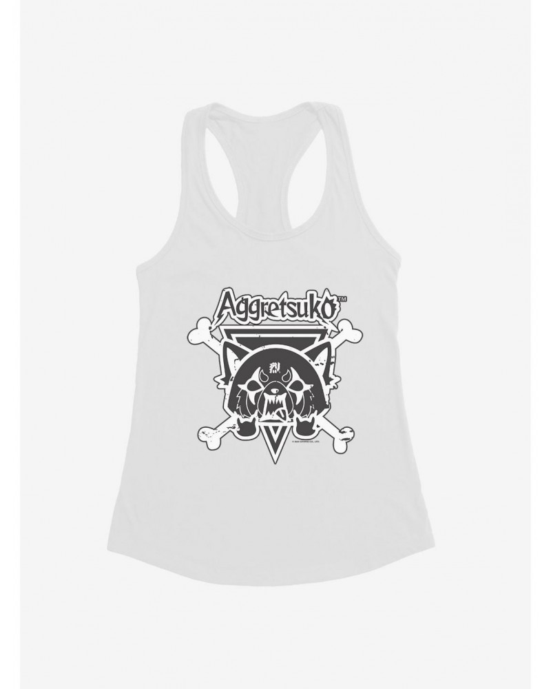 Aggretsuko Metal Crossbones Girls Tank $6.97 Tanks